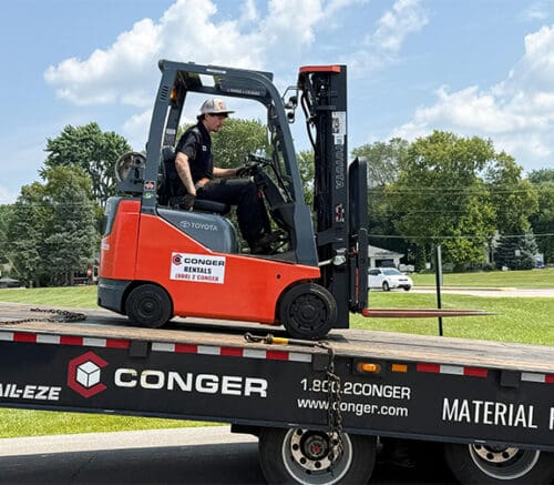 Forklift Rental Operation