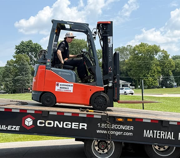 Forklift Rental Operation