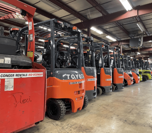 Forklift Rentals Featured Image