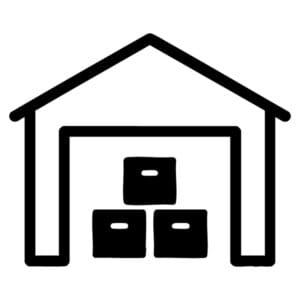 Electric Forklifts vs. Propane Icons_Large Warehousing