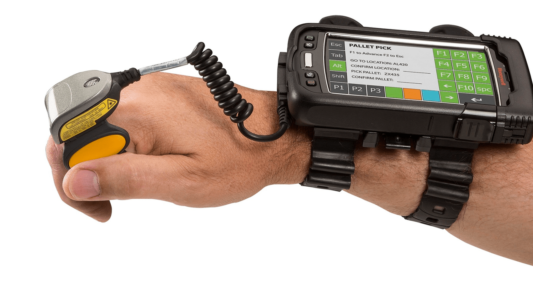 A wearable glove scanner