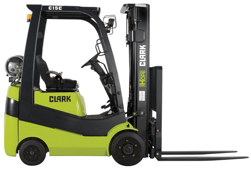 Clark C15C series internal combustion cushion forklift