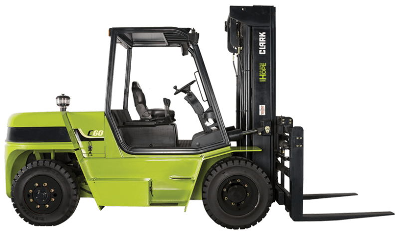 CLARK C60 Large IC Pneumatic Forklift