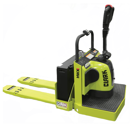 CLARK HWXE End-Controlled Rider Pallet Jack