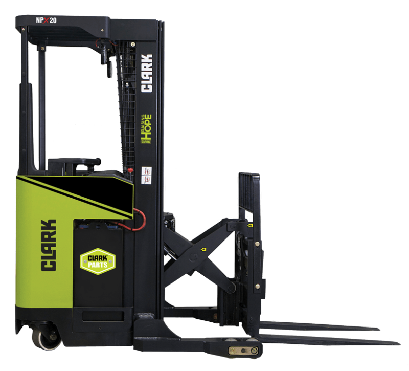 CLARK NPX Reach Truck Forklift