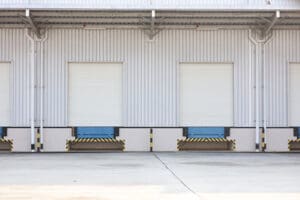 Shipping and receiving docks