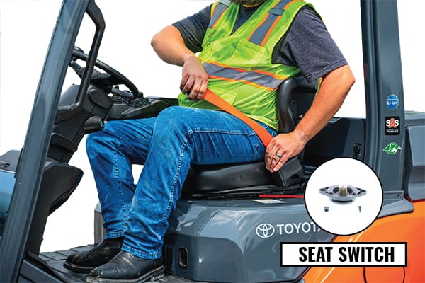 Forklift Seat Graphic
