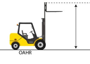 Forklift Terminology OAHR Graphic