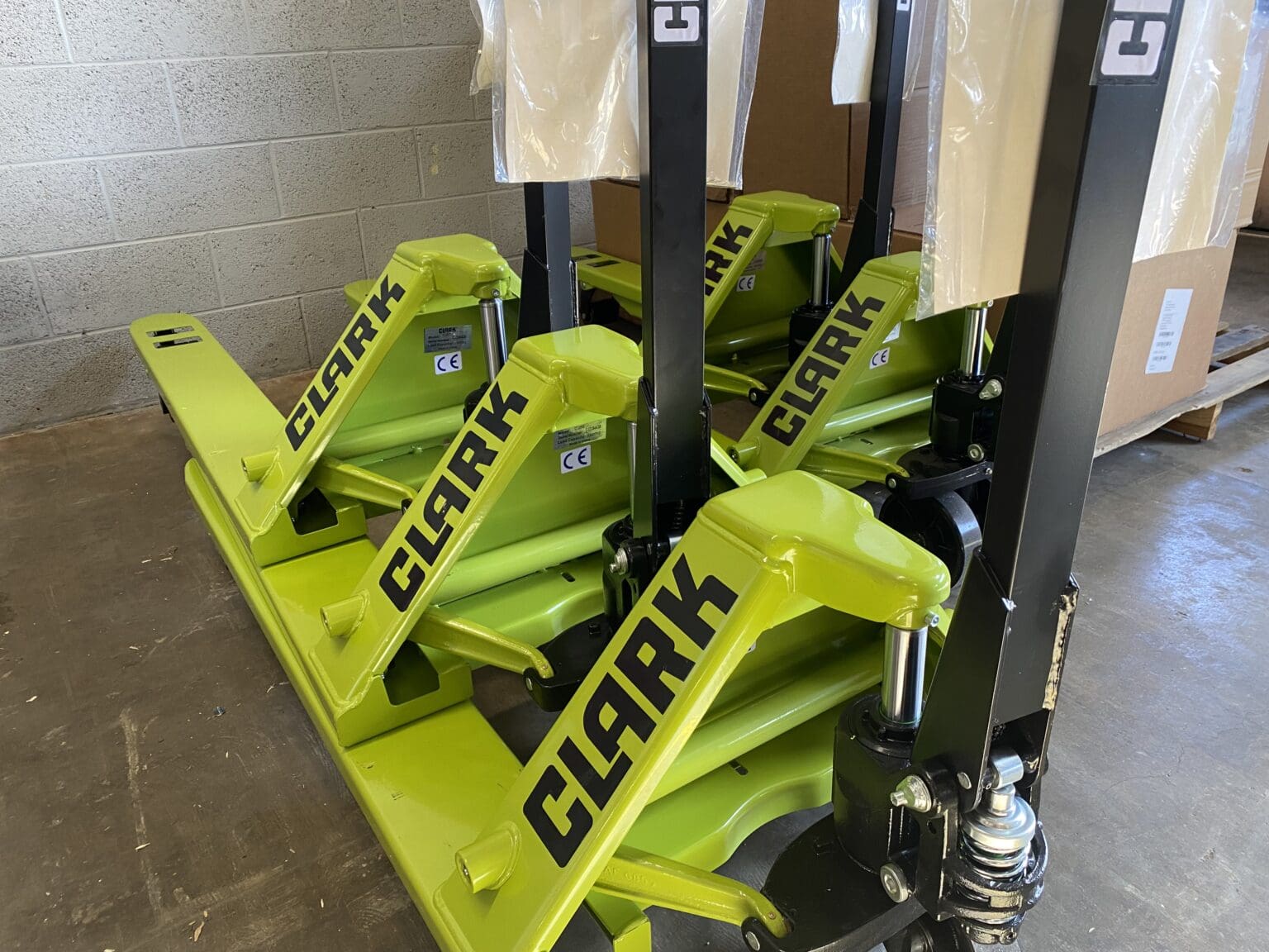 CLARK Hand Pallet Jack For Sale 2,200 to 5,500 lb. Capacity