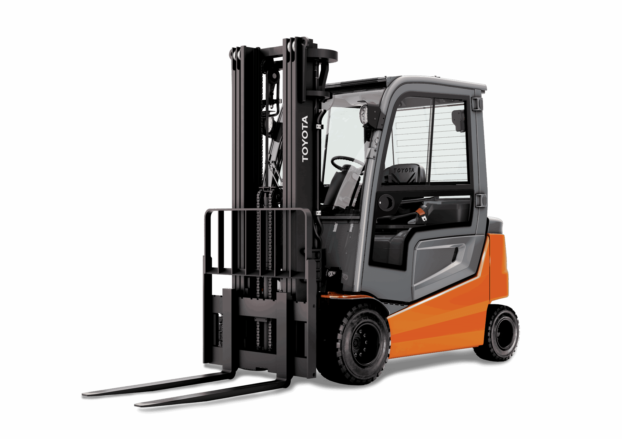 New Toyota 80V Electric Pneumatic Forklift
