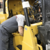 Forklift Repair Service on Cat Forklift