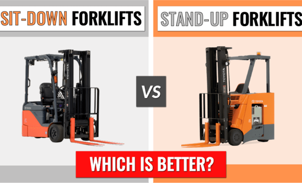 Sit-Down Forklifts vs. Stand-Up Forklifts Which Is Better (Featured Image)