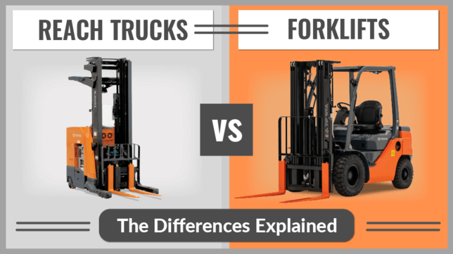 Reach Trucks vs. Forklifts: The Differences Explained
