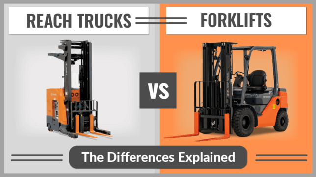 Reach Trucks vs. Forklifts Featured Image