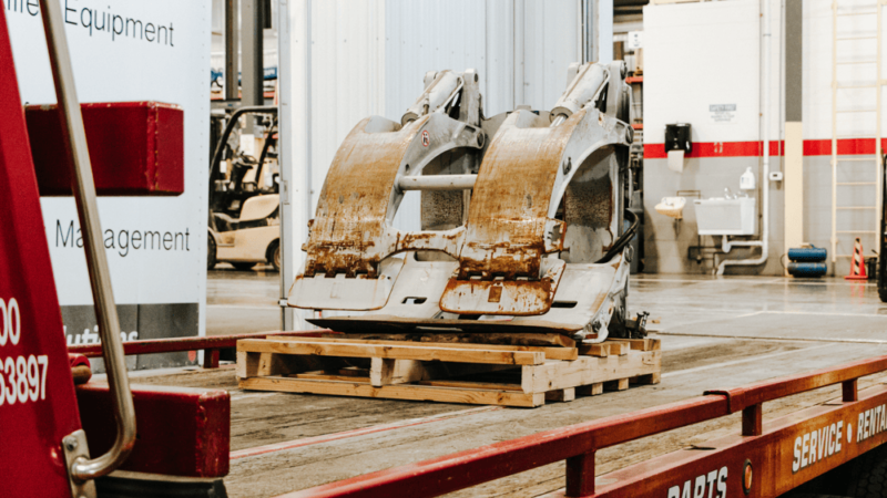 forklift attachment rental on truck bed