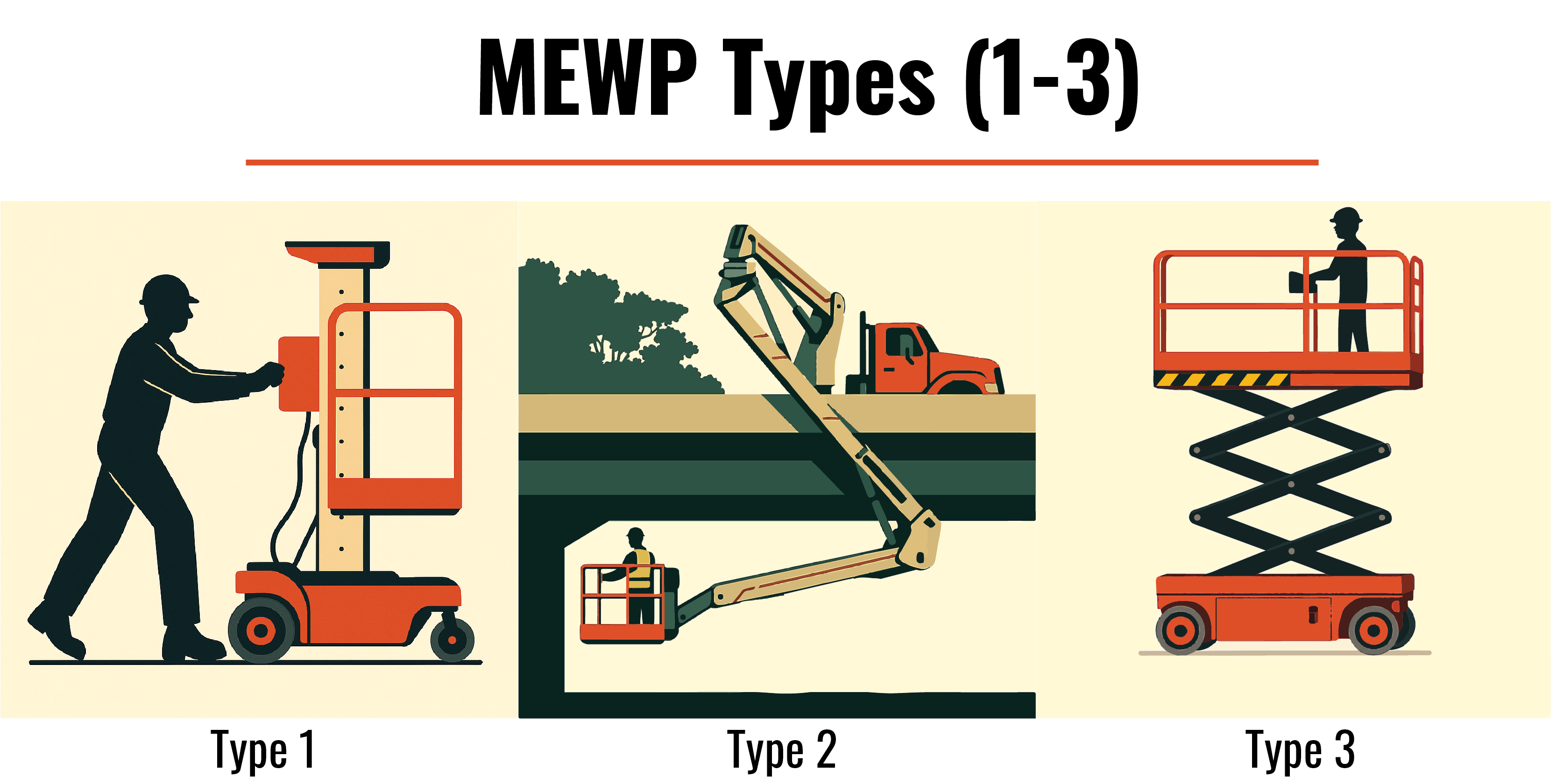 The Different Types of MEWPS-01