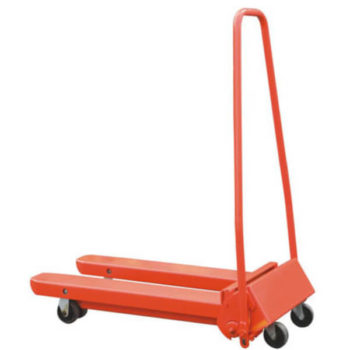 A collapsible pallet jack