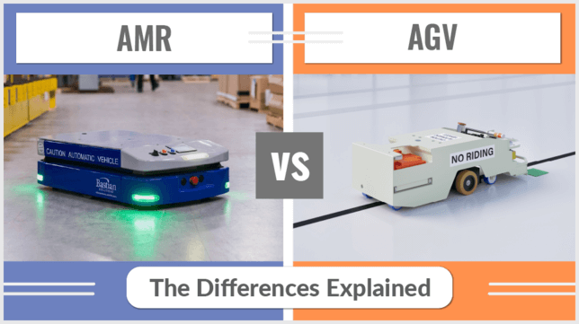 AMRs vs. AGVs: The Differences Explained