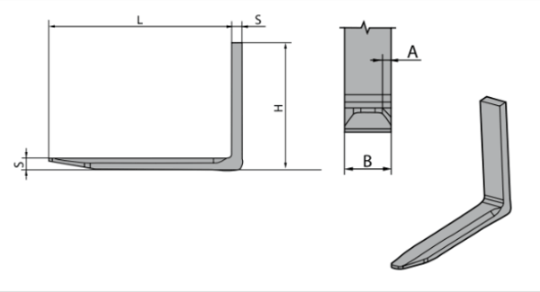 Cascade coil forks