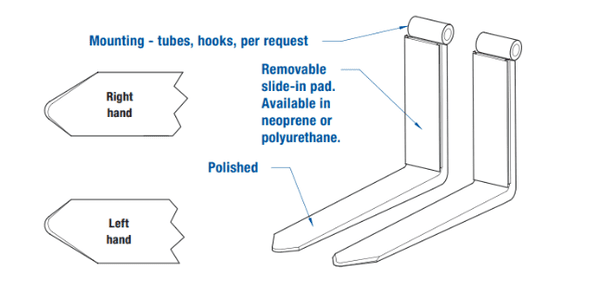 Cascade tip-plate forks