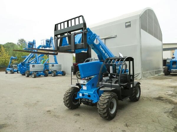 A Genie GTH-5519 telehandler