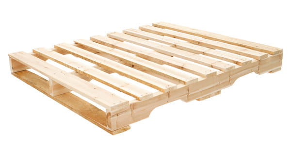 The most common pallet size in 48- by 40-inches