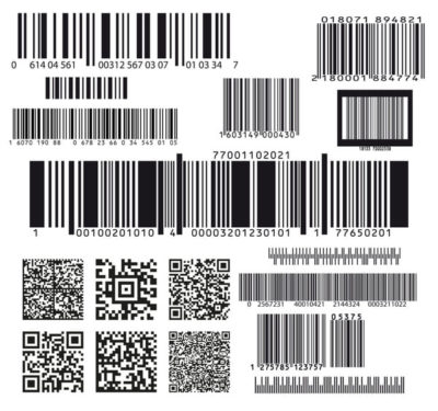 A group of barcodes