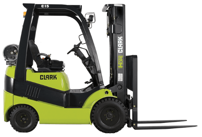 clark-c15-ic-pneumatic-tire-forklift A CLARK C15 internal combustion (IC) pneumatic tire forklift