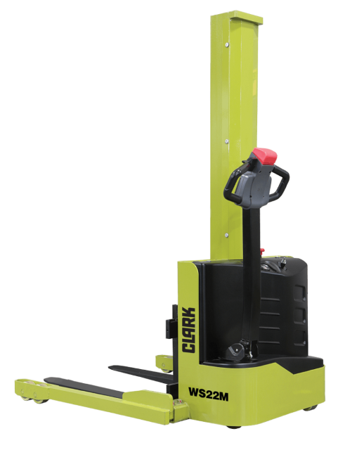 clark-ws22m-electric-stacker-forklift A CLARK WS22M electric stacker forklift