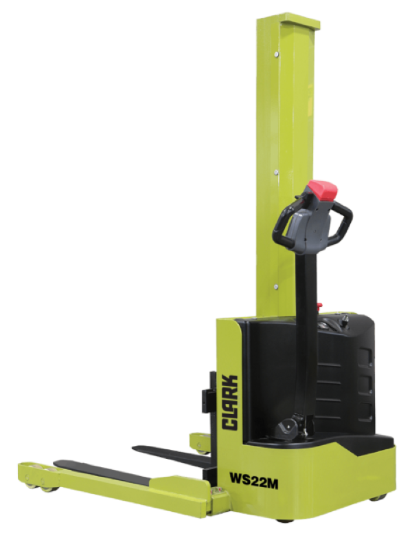 clark-high-lift-straddle-stacker-forklift CLARK High Lift Straddle Stacker Forklift