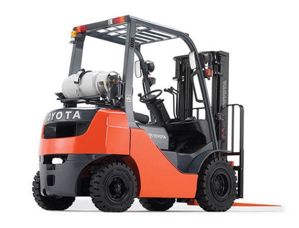 toyota-5000-lbs-counterbalance-pneumatic-tire-forklift Toyota 5,000 lb. Counterbalance Pneumatic-Tire Forklift