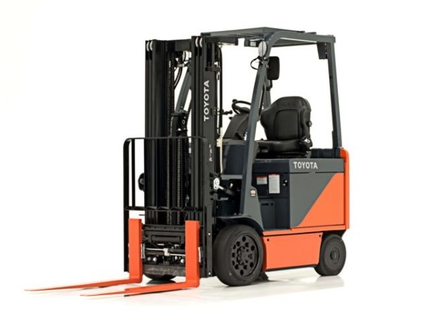 Toyota Counterbalanced Rider Cushion Tires Sit Down Forklift