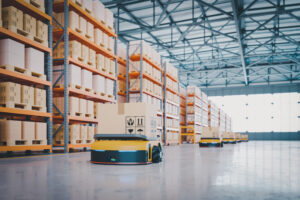 AGV in Warehouse