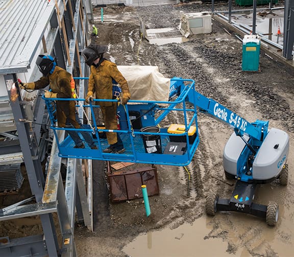 S-40 Elevated Work on Structure