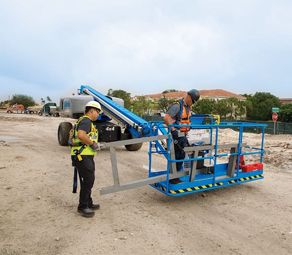 S-65 Operator Entering Platform