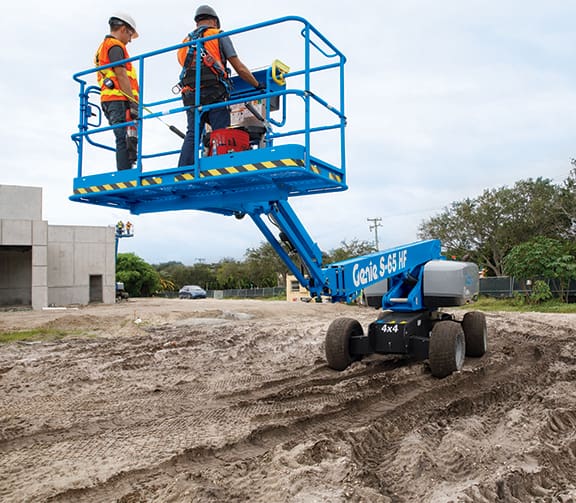 S-65 Outdoor Jobsite Operation