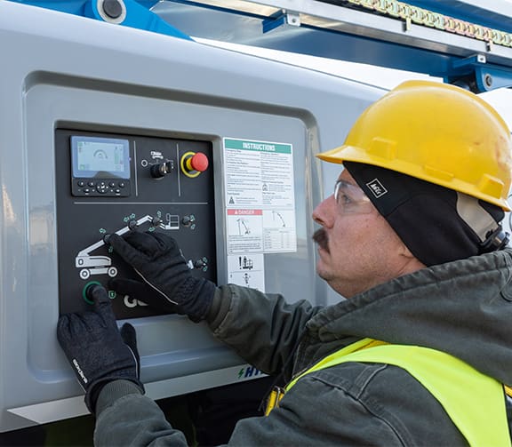 S-85 Controls Close-Up