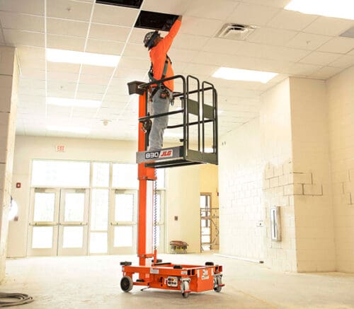 JLG 830P Push Around Man Lift | 8-Foot Platform Height
