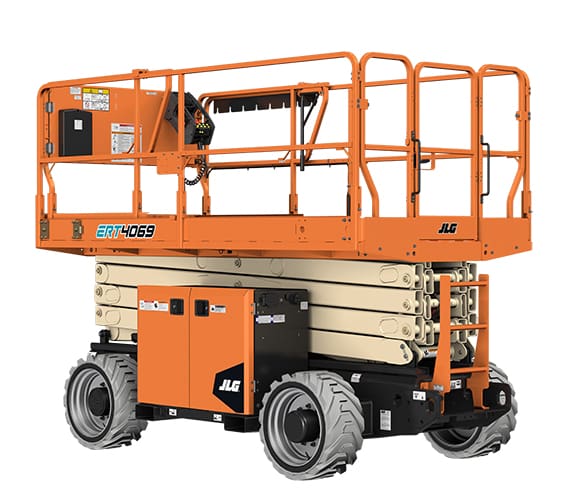 ERT4069 Electric Rough Terrain Scissor Lift | 40 ft. Platform Height