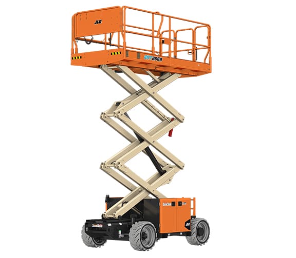 JLG ERT2669 Electric Rough Terrain Scissor Lift - Image 7