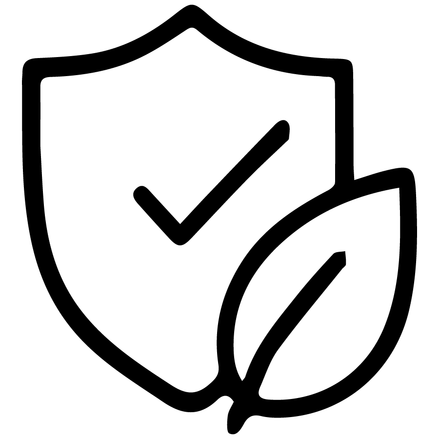 Industrial Cleaning Equipment Sustainability & Compliance Icon - Black