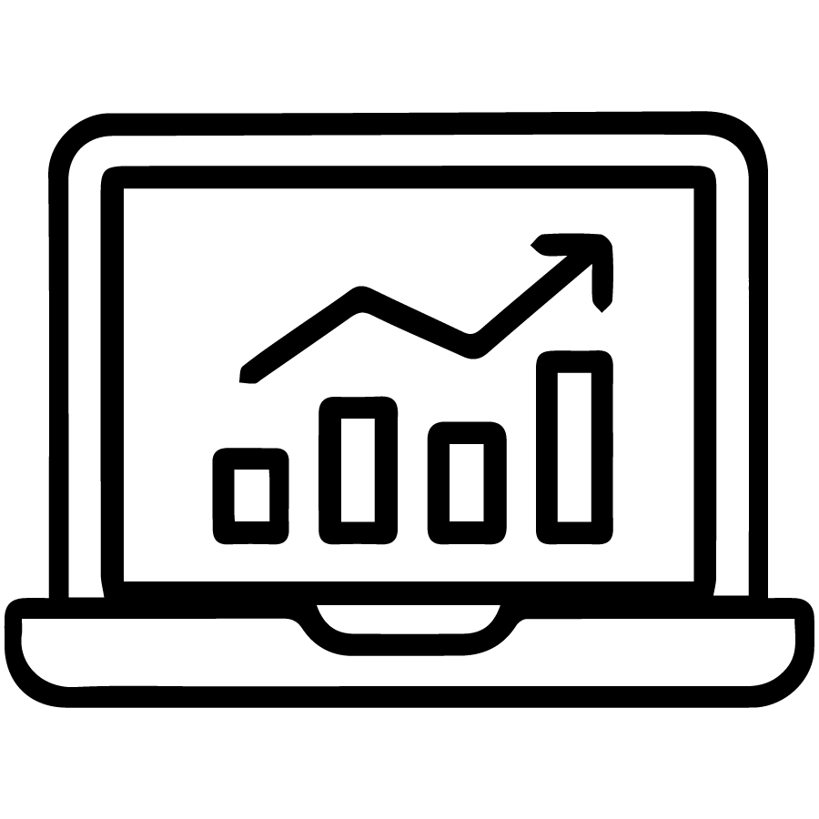 Systems Warehouse Design Technology & Trends Icon - Black