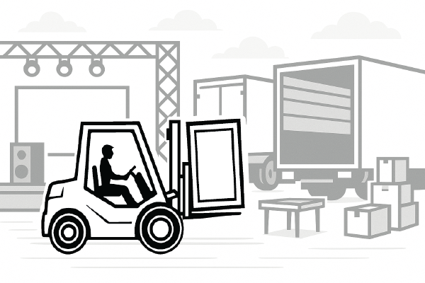 Festival logistics