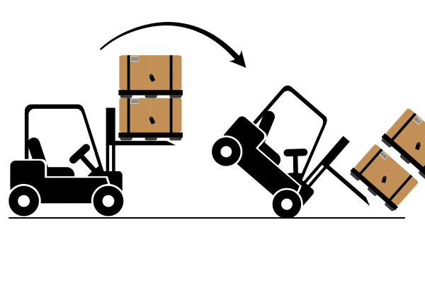 Forklift Tipping Over