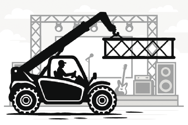 Stage and structural setup