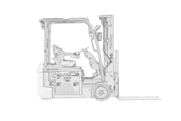 Electric ForKlift Graphic