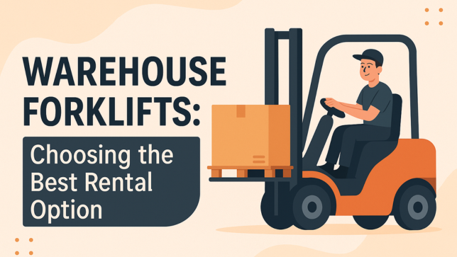 Warehouse Forklifts: Choosing the Best Rental Option