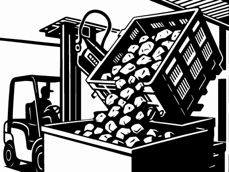 Rotator Attachment Forklift