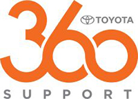 Toyota 360 Support Logo