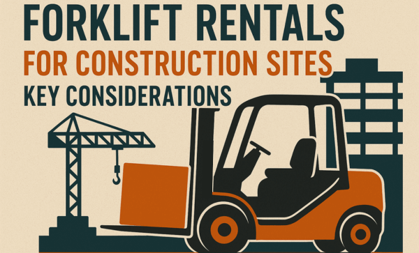 Featured image construction forklift rental